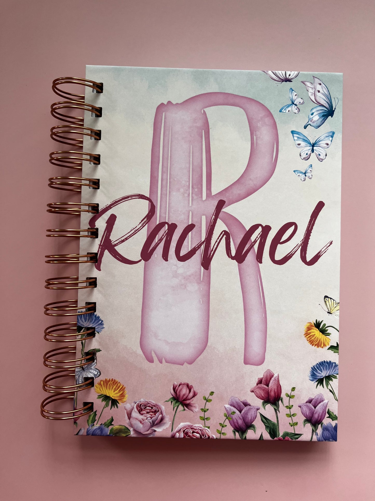 Custom designed A5 hardback notebook