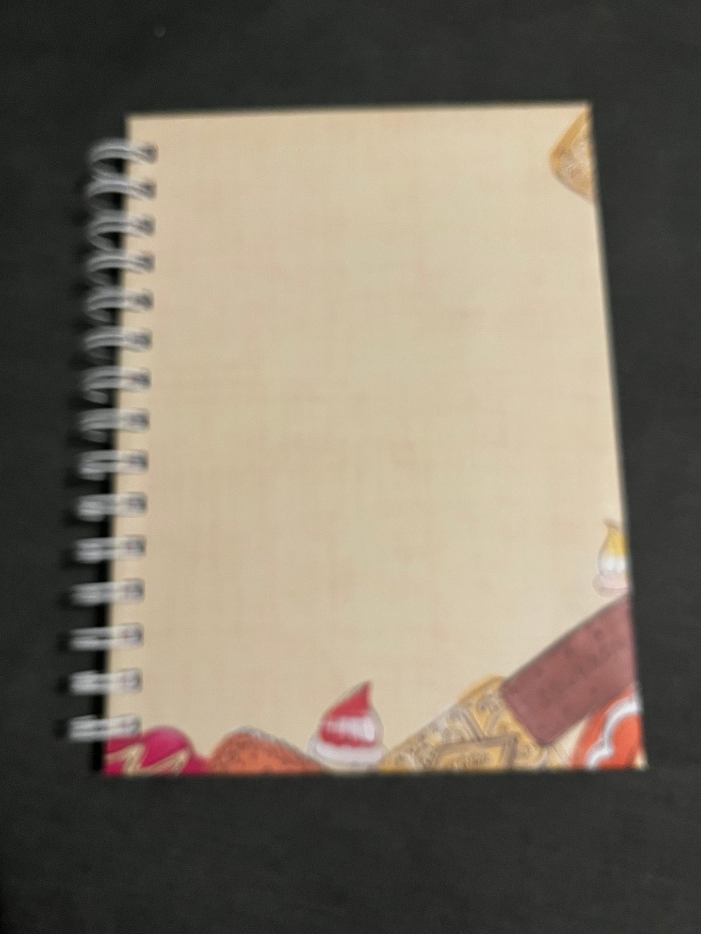 Custom designed A5 hardback notebook
