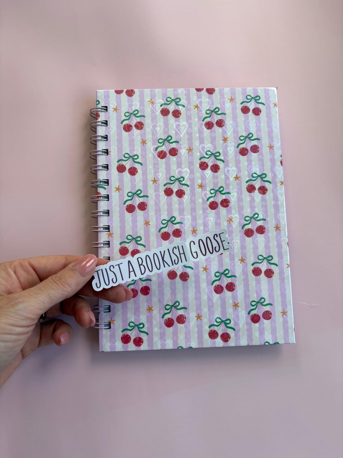 Custom designed A5 hardback notebook