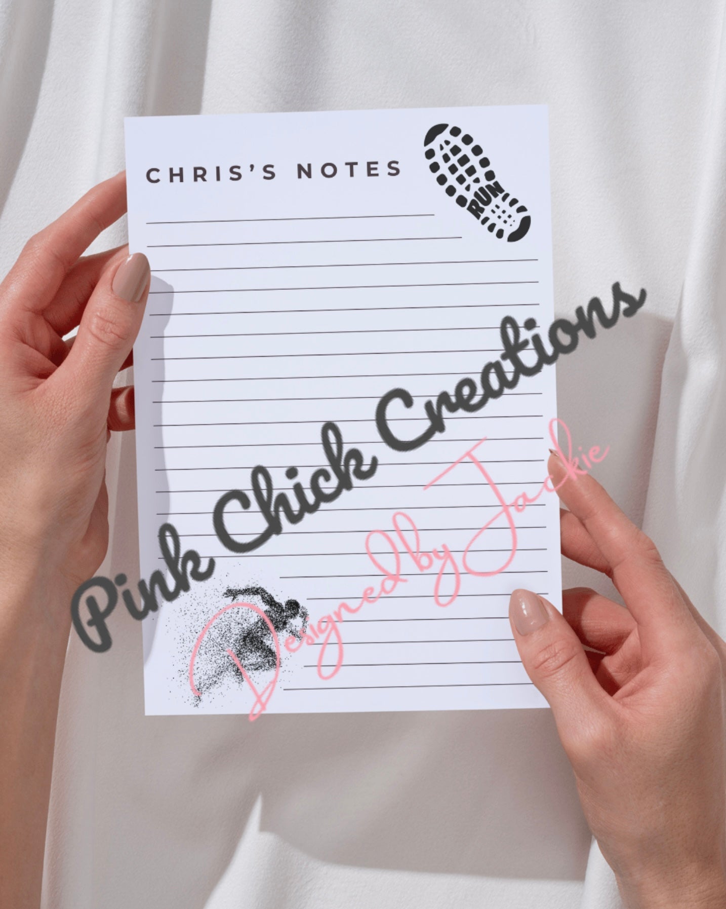 Bespoke A5 Personalised Notepads (50 pages)