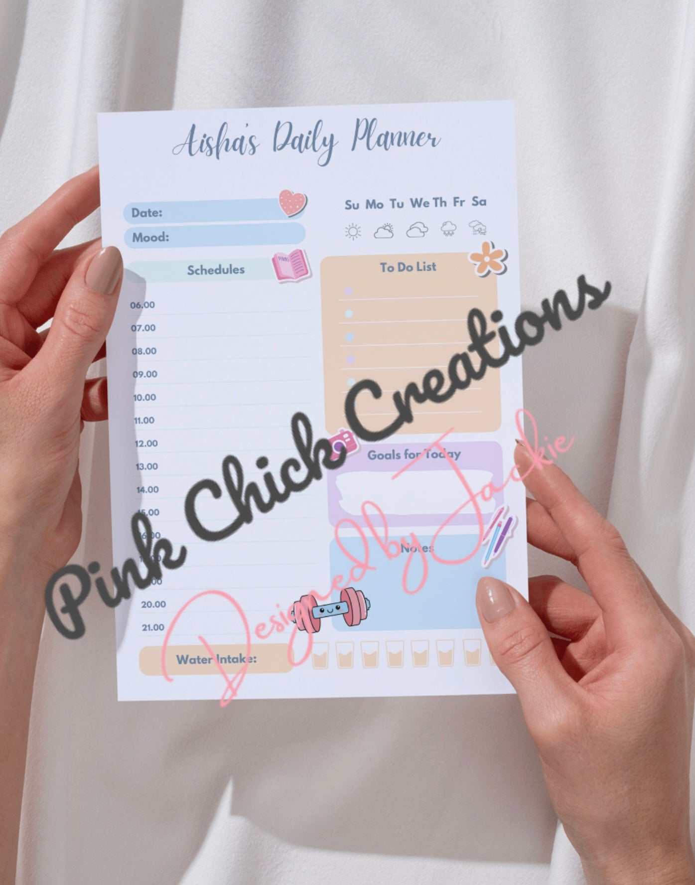 Bespoke A5 Personalised Notepads (50 pages)